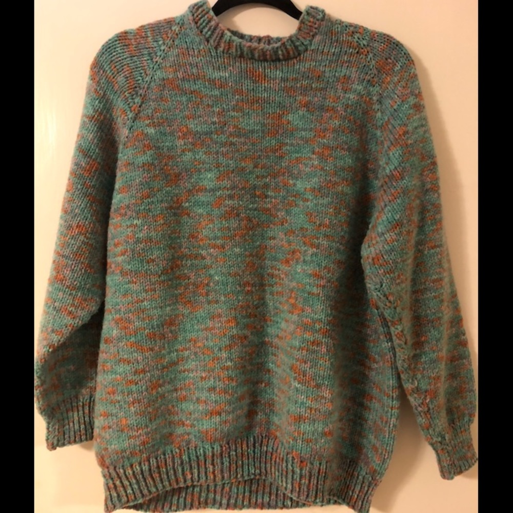 Multicolor oversized sweater